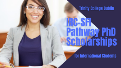 Photo of IRC-SFI Pathway Scholarship at Trinity College Dublin for 2022/2023