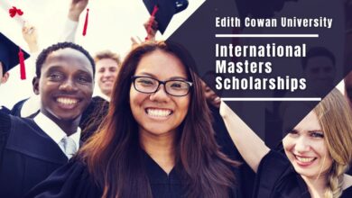Edith Cowan University International Masters Scholarship in Australia for 2022/2023