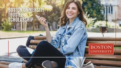 Boston University Trustee Scholarship in the UK for 2023