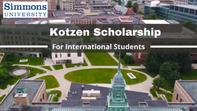 Simmons University Kotzen Scholarship for Undergraduate Students in the USA for 2023/2024