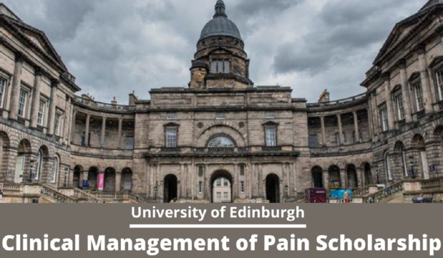 The University of Edinburgh Clinical Management of Pain Scholarship in the UK for 2023
