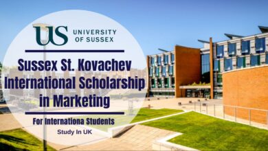 The University of Sussex St Kovachev Scholarship in Marketing for International Students in the UK for 2023