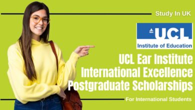 University College London UCL Ear Institute International Excellence Scholarships in the UK for 2023/2024
