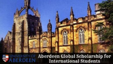 University of Aberdeen Aberdeen Global Scholarship (GHA, NGA) in the UK for 2023/2024