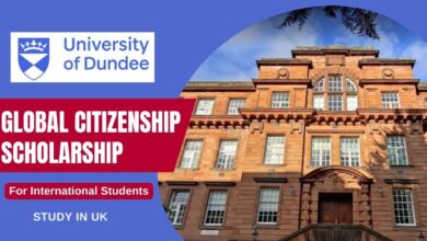 University of Dundee Global Citizenship Scholarship in the UK for 2023/2024
