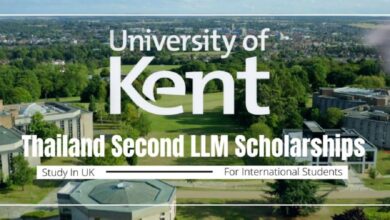 University of Kent Thailand Second LLM Scholarships in the UK for 2023/2024