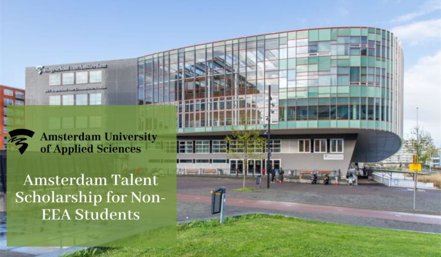 Amsterdam University of Applied Sciences (AUAS) Amsterdam Talent Scholarship (ATS) for International Students, Netherlands 2023