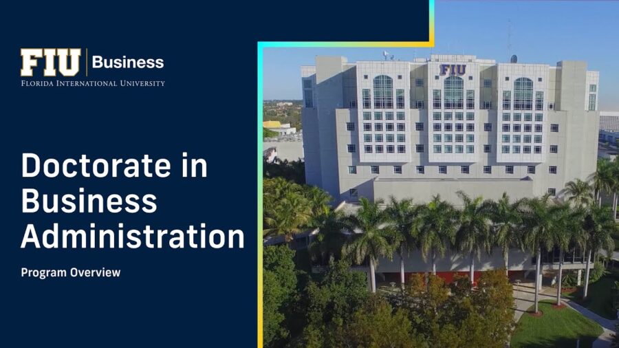 Florida International University Doctorate in Business Administration (DBA) Scholarships in the USA for 2023