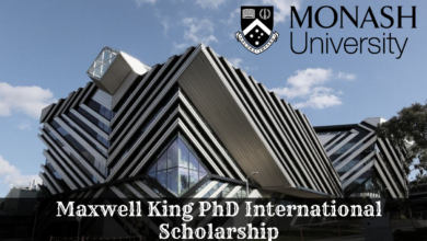 Fully Funded Monash University Maxwell King PhD Scholarship in Australia for 2023