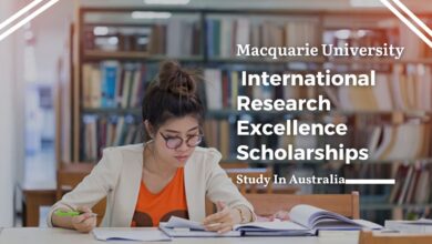 Macquarie University International Research Excellence Scholarships in Australia for 2023