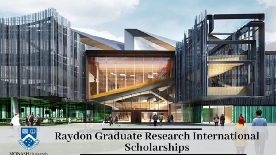 Monash University Raydon Graduate Research Scholarships in Australia for 2023
