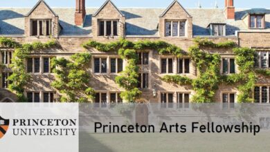 Princeton University Princeton Arts Fellowship, USA for 2023