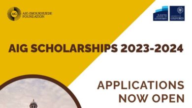 Africa Initiative For Governance AIG Imoukhuede Foundation Scholarships for Nigerians - University Of Oxford, UK for 2023
