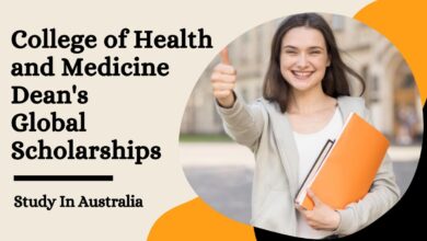 College of Health and Medicine Dean’s Global Scholarships at Australian National University for 2024