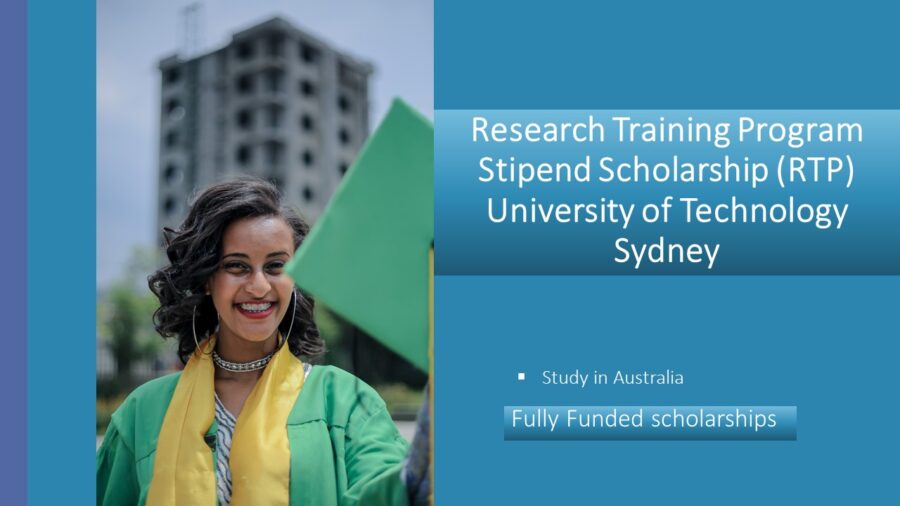 Fully Funded University Of Technology Sydney Australian Government Research Training Program Stipends (AGTPS) Scholarship, Australia 2023
