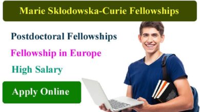 Fully-funded Marie Skłodowska-Curie Actions Postdoctoral Fellowships for International Students, Europe 2023