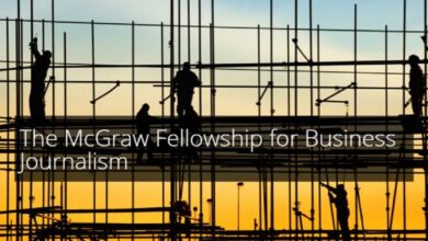 The McGraw Center Fellowship for Business Journalism, USA 2024