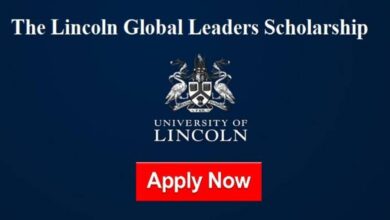 The University of Lincoln Global Leaders Scholarship, UK 2023