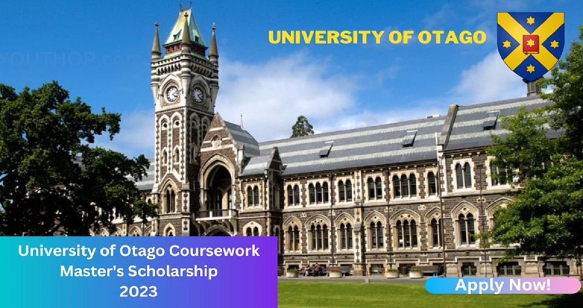 University of Otago Coursework Master's Scholarship, New Zealand for 2023/2024