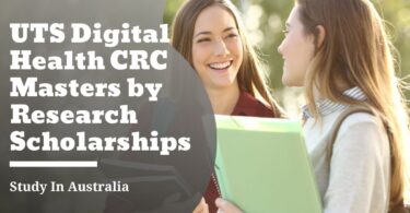 Digital Health CRC Masters by Research Scholarship at the University of Technology Sydney, Australia 2023