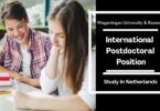 Wageningen University & Research International Postdoctoral Position in Chemical and Microbiological Hazards of Mild-Processed Plant-based Ingredients, Netherlands for 2023
