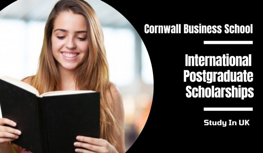 Falmouth University Cornwall Business School International Postgraduate Scholarships in the UK for 2024