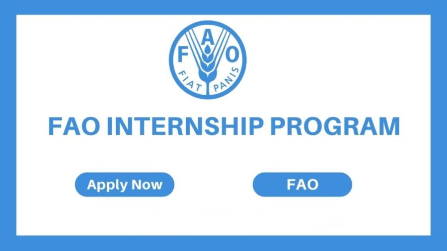 Food And Agriculture Organization (FAO) Internship Program For Undergraduate/Graduate Students – HQ Rome, Italy 2023