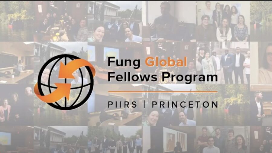 Princeton University Fung Global Fellows Program, USA 2023