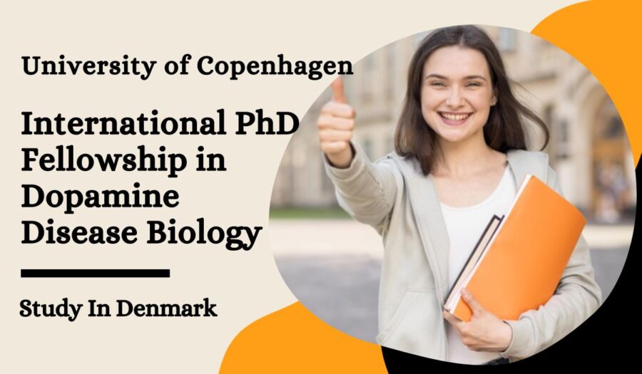 University of Copenhagen International PhD Fellowship in Dopamine Disease Biology, Denmark 2023