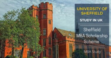 University of Sheffield MBA Scholarship Scheme, UK 2023/2024