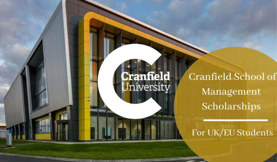 Cranfield School of Management Scholarship, UK 2024