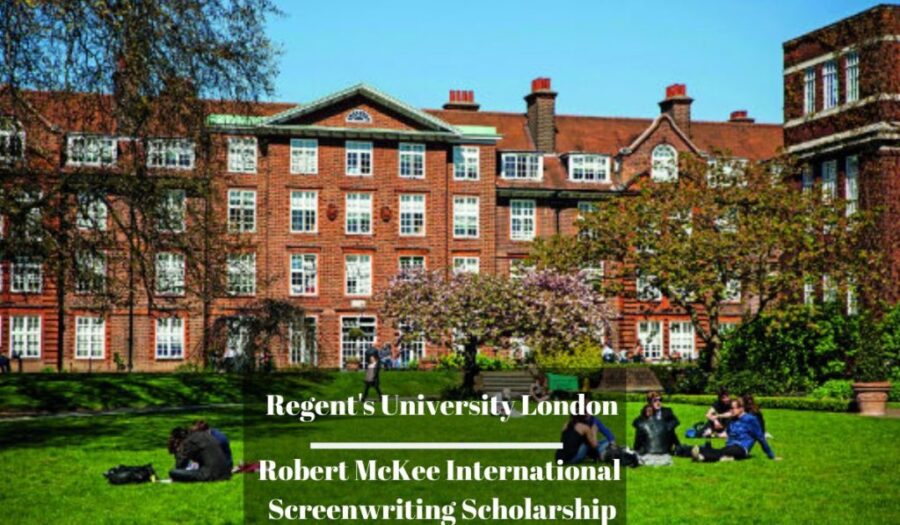 Regent's University London Robert McKee International Screenwriting Scholarship, UK 2024