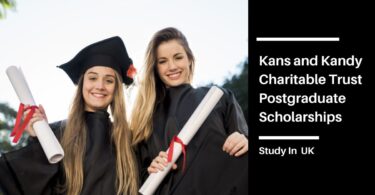 Northumbria University Kans and Kandy Charitable Trust Postgraduate Scholarships in the UK for 2024