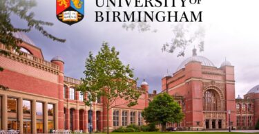 University of Birmingham Masters Scholarship Postgraduate Taught Student, UK 2024
